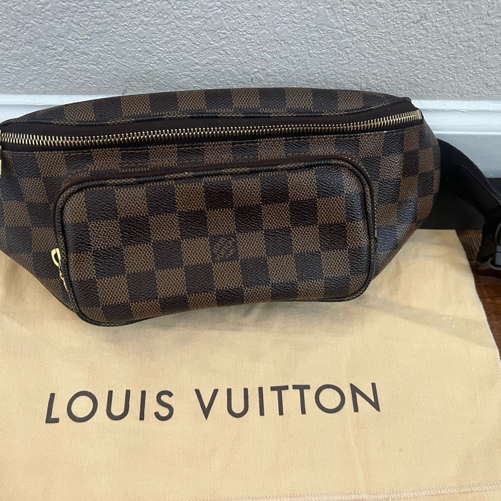 Louis Vuitton Damier Bum Bag/ Waist bag Melville Ebene